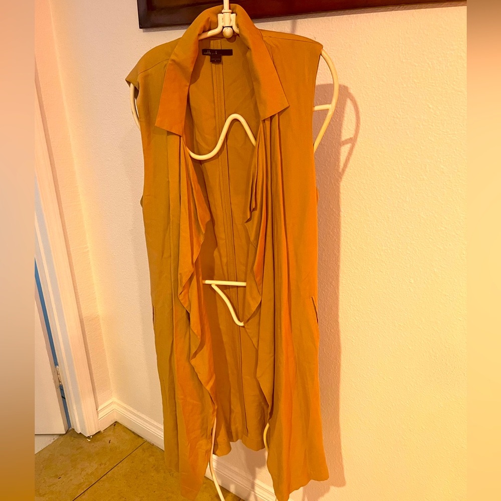 Madden...k waterfall vest with belt